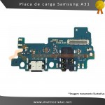 Placa Conector De Carga E Microfone Samsung Galaxy A31 Sm-a315 Mcanic
